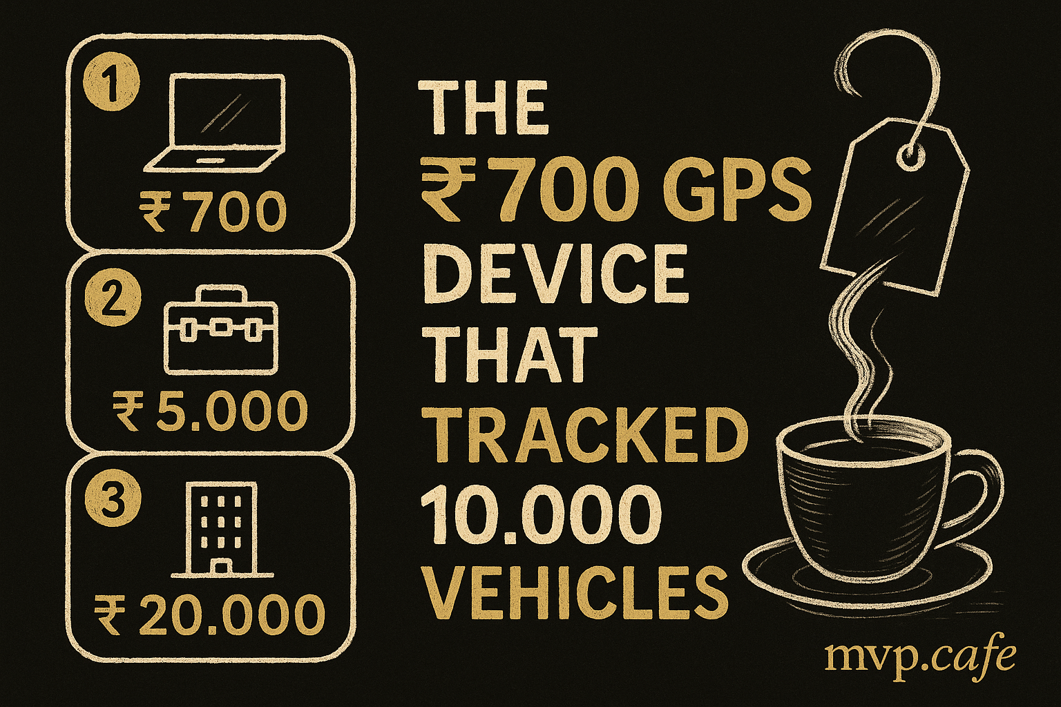 The ₹700 GPS Device That Tracked 10,000 Vehicles