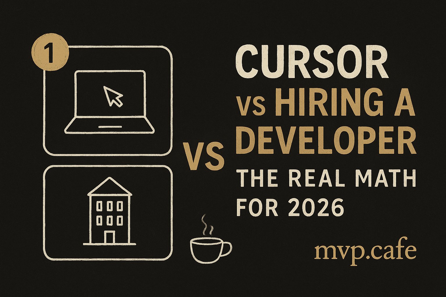 Cursor vs Hiring a Developer: The Real Math for 2026