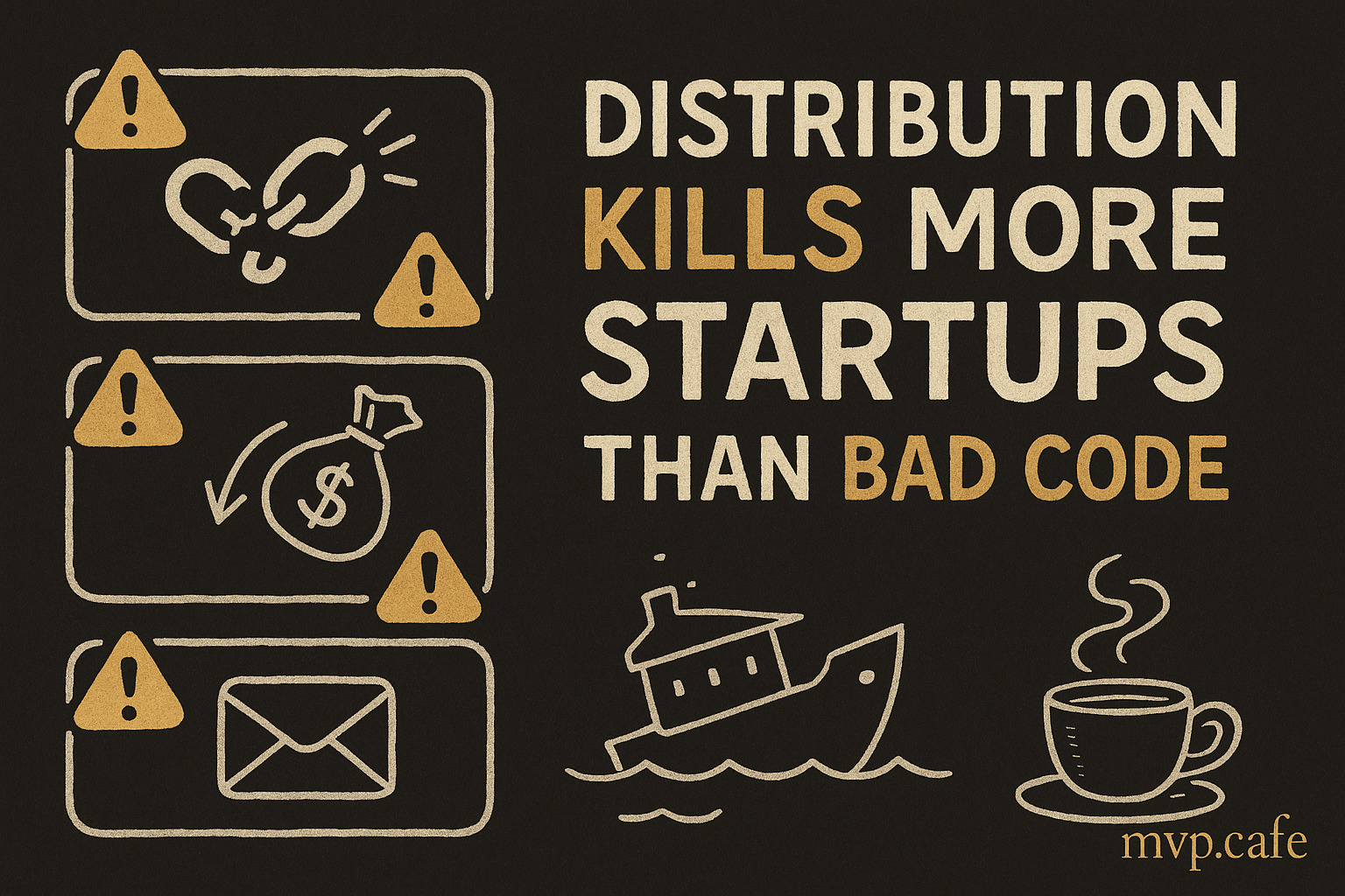 Distribution Kills More Startups Than Bad Code