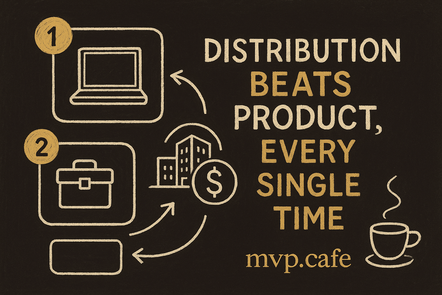 Distribution Beats Product, Every Single Time