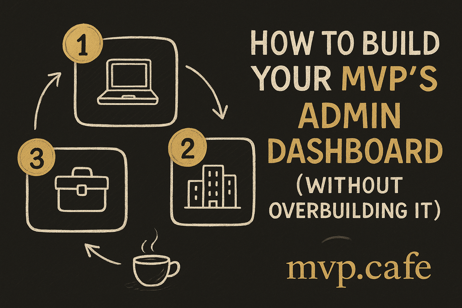 How to Build Your MVP's Admin Dashboard (Without Overbuilding It)