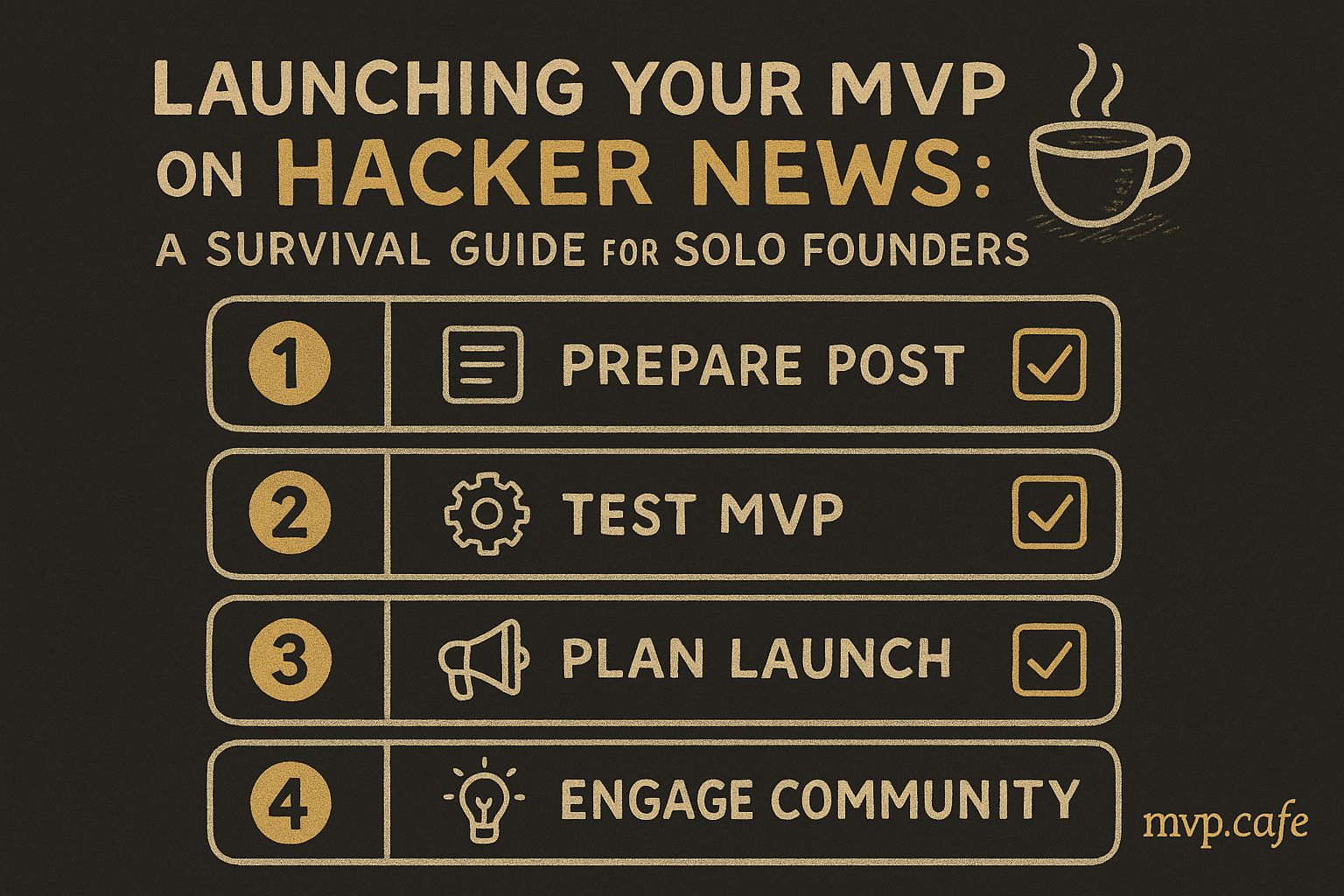 Action checklist