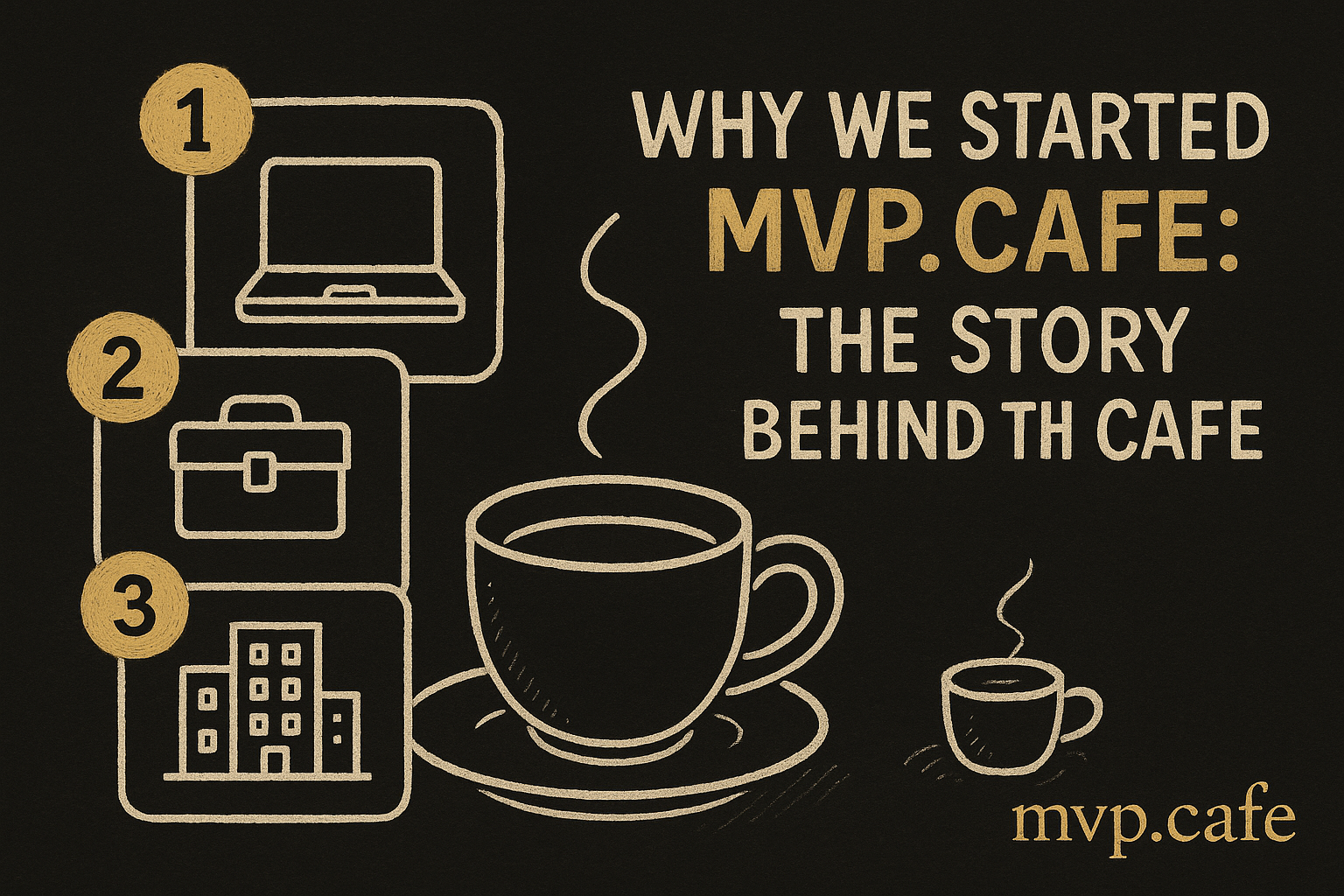 Why We Started mvp.cafe: The Story Behind the Cafe