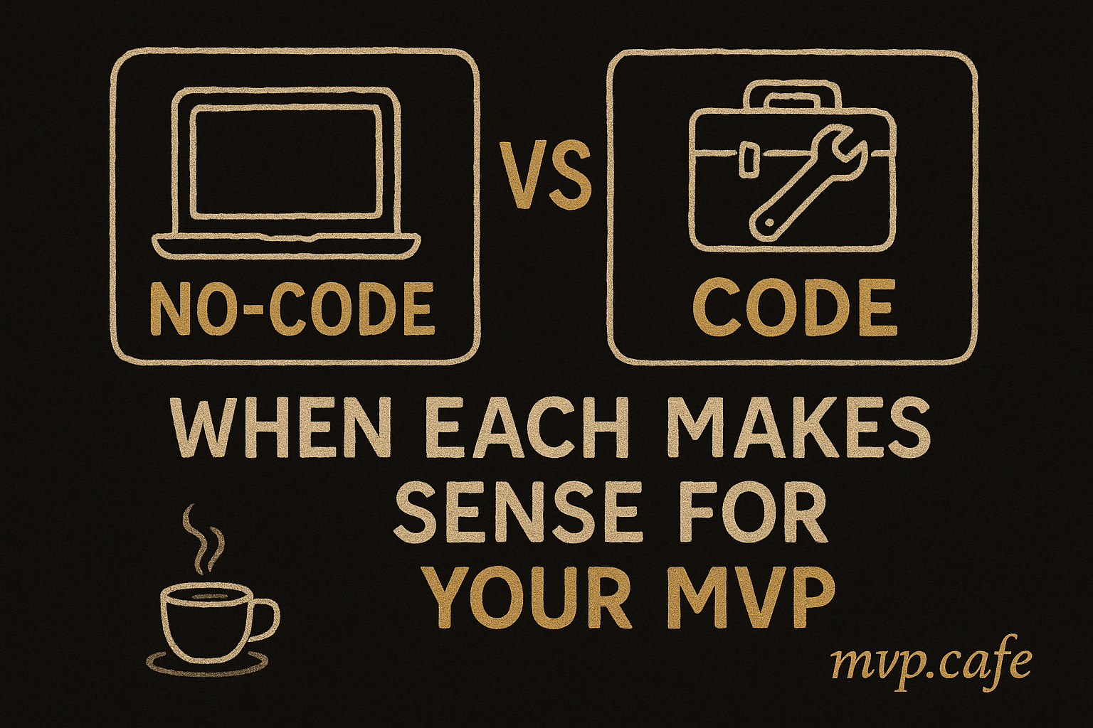 No-Code vs Code: When Each Makes Sense for Your MVP