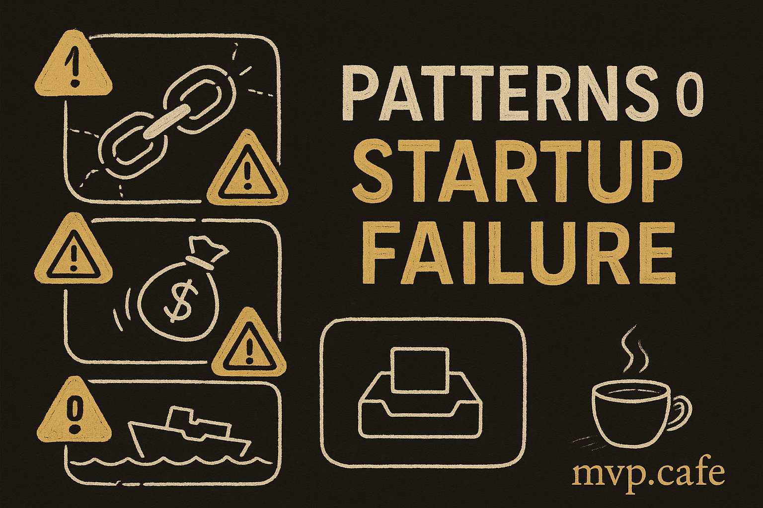 Patterns of Startup Failure: A Data-Driven Look at Why Products Die