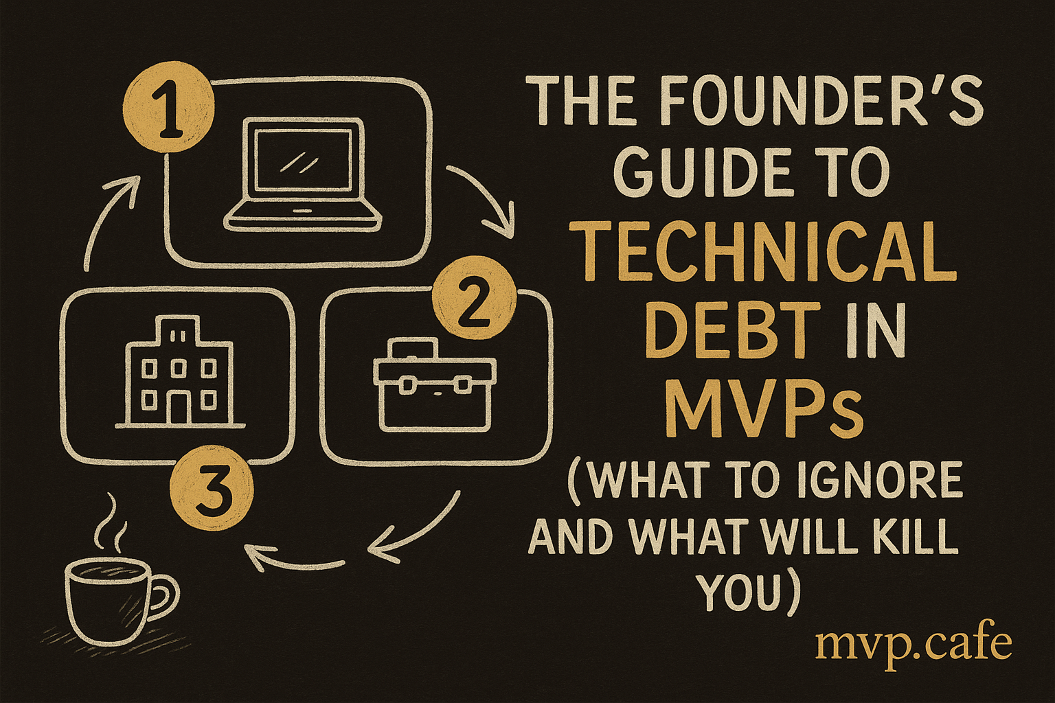 The Founder's Guide to Technical Debt in MVPs (What to Ignore and What Will Kill You)