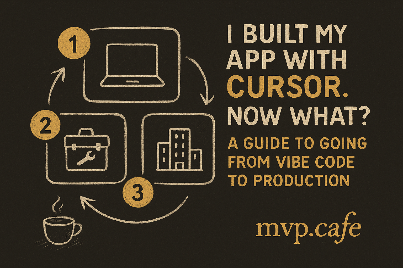 I Built My App with Cursor. Now What? A Guide to Going from Vibe Code to Production