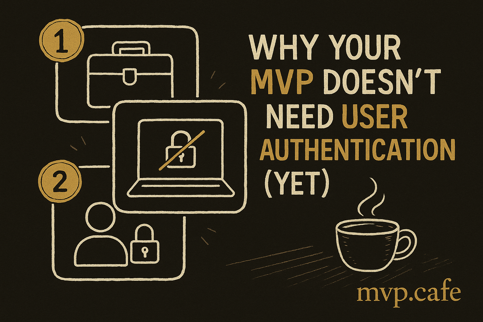 Why Your MVP Doesn't Need User Authentication (Yet)