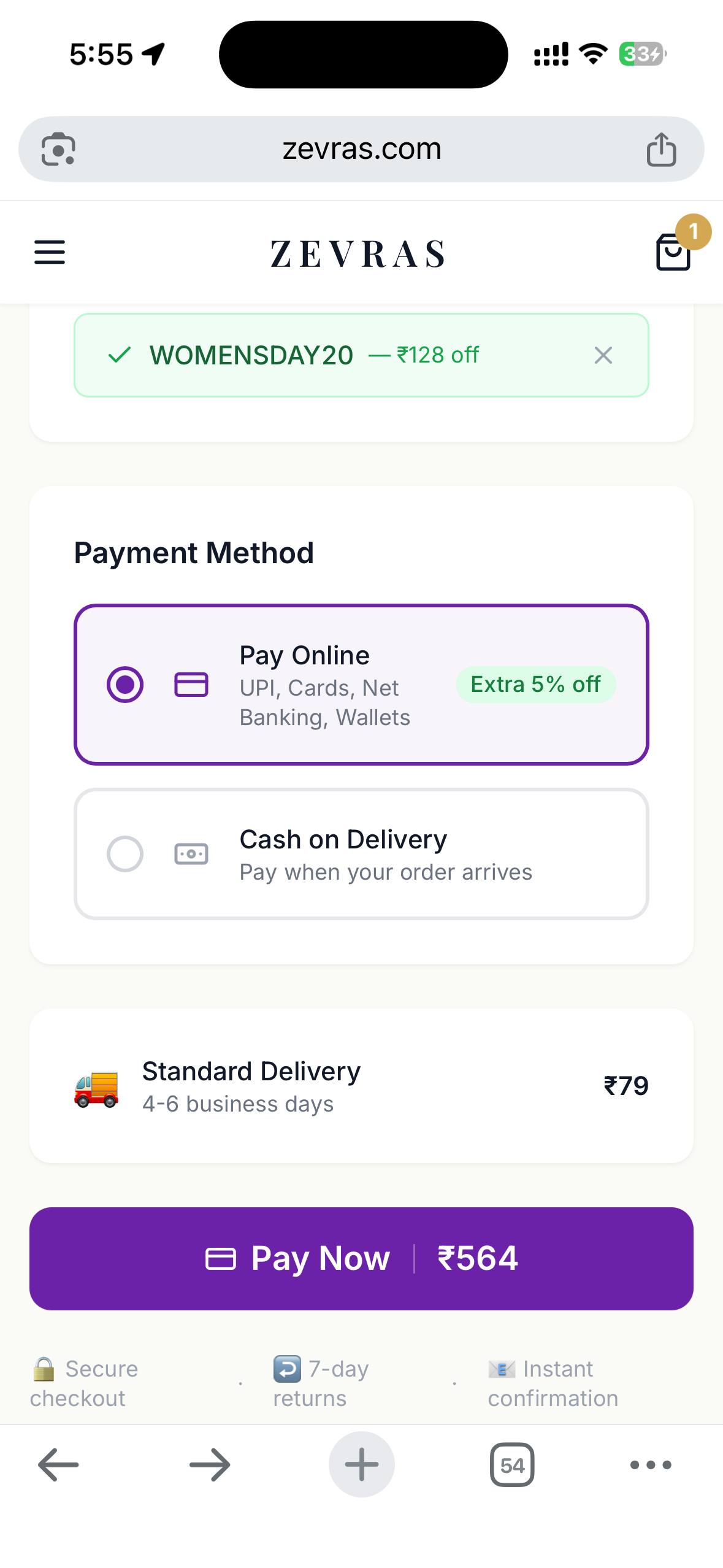Mobile checkout